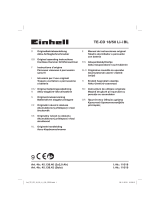 EINHELL TE-CD 18/50 Li-i BL (2x2,0Ah) Používateľská príručka