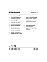 EINHELL Expert TE-CD 12/1 Li Používateľská príručka