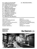 De Dietrich DHD584XE1 Návod na obsluhu