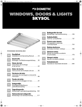 Dometic Skysol Powered Roofblind Návod na používanie