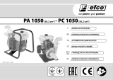 Efco PA 1050 Návod na obsluhu