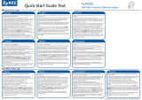 ZyXEL PLA5205 Stručná príručka spustenia
