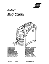 ESAB Caddy Mig C200i Používateľská príručka