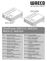 Dometic Waeco MSI212, MSI224, MSI412, MSI424 Návod na používanie
