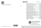 Sony ZV-1 VLOG PACK Používateľská príručka