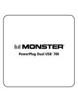 Monster Cable PowerPlug Dual USB 700 Používateľská príručka