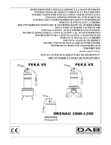 DAB DRENAG 1000-1200 Návod na používanie