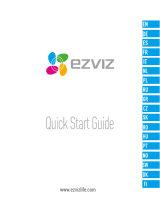 EZVIZ EZ360 WIFI PAN TILT Návod na obsluhu