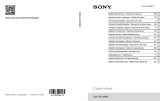Sony CYBERSHOT DSC-RX100M3 Návod na obsluhu