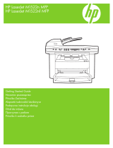 HP LaserJet M1522 Multifunction Printer series Používateľská príručka