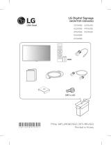 LG 49SM5B-B Stručná príručka spustenia