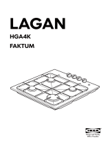 IKEA LHGA4K Návod na inštaláciu