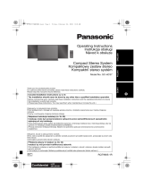 Panasonic SCHC37EC Návod na obsluhu