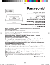 Panasonic SHPD10 Návod na obsluhu