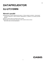 Casio XJ-UT310WN Používateľská príručka