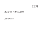 IBM E400 Používateľská príručka