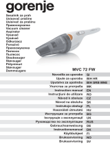 Gorenje MVC72FW Používateľská príručka