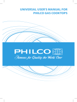 Philco PGG 64 W Návod na obsluhu