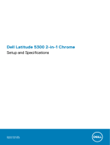 Dell Latitude 5300 2-in-1 Chromebook Enterprise Návod na obsluhu