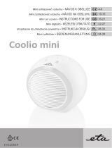 eta Coolio Mini 1568 90000 Návod na obsluhu