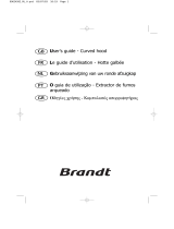 Brandt AD359WE1 Návod na obsluhu