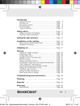 Silvercrest Classic Model L Operating Instructions And Safety Advices