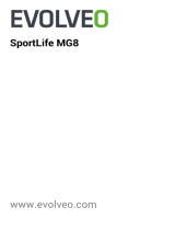 Evolveo sportlife mg8 Používateľská príručka