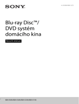 Sony BDV-E290 Návod na používanie