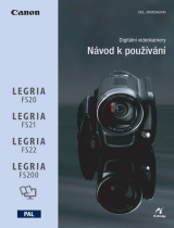 Canon LEGRIA FS20 Návod na inštaláciu