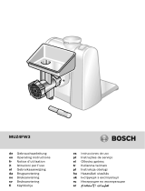 Bosch MUM4406/05 Používateľská príručka