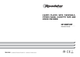 Roadstar HIF-9088TUMPN Používateľská príručka
