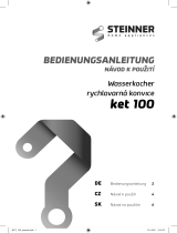 Steinner KET100 Používateľská príručka
