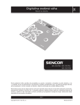 Sencor SBS 2507WH Používateľská príručka