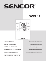 Sencor SWS 11 Používateľská príručka