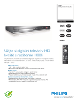 Philips DVDR5500/58 Dátový hárok