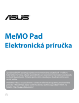 Asus MeMO Pad HD 7 (ME173X) Návod na obsluhu