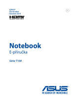Asus Transformer Book T100TAM Používateľská príručka