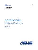 Asus Transformer Book T100TAM Používateľská príručka