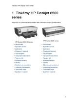 HP Deskjet 6540 Printer series Používateľská príručka