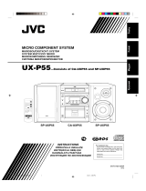 JVC CA-UXP55 Používateľská príručka