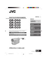 JVC GR-D50 Používateľská príručka