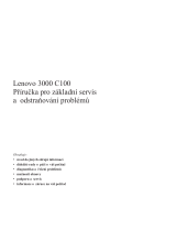 Lenovo 3000 C100 Používateľská príručka