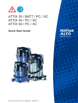 Nilfisk-ALTO 40/PC/XC Používateľská príručka