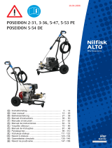 Nilfisk-ALTO POSEIDON 3-36 Používateľská príručka