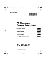 Sony KV-29LS30K Používateľská príručka