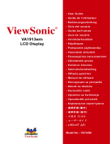 ViewSonic VA1913wm Používateľská príručka