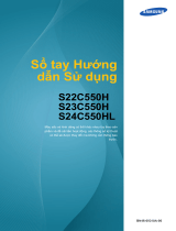 Samsung S22C550H Používateľská príručka