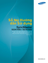 Samsung S23A750D Používateľská príručka