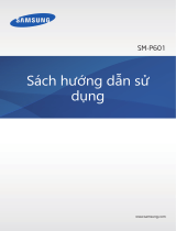 Samsung SM-P601 Používateľská príručka