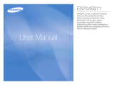 Samsung SAMSUNG ES70 Používateľská príručka